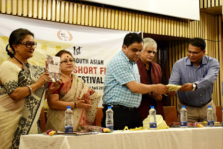 The Book release at Nandan - Kolkata.