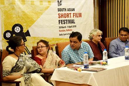 The Book release at Nandan - Kolkata.
