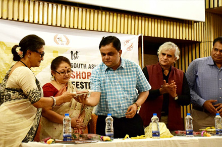 The Book release at Nandan - Kolkata.