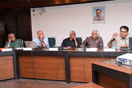 The fellow seminarians, CSV, Thedore Bhaskaran @Dr Ravi Kant.