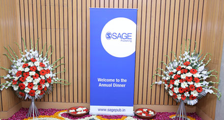 The SAGE Annual Author Dinner Party on 24th February 2017.